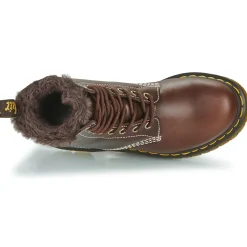 New Dr. Martens - 1460 SERENA DARK BROWN CLASSIC PULL UP Marron