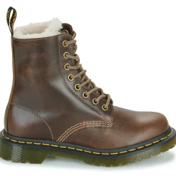Outlet Dr. Martens - 1460 SERENA DARK KAKHI ORLEANS Marron