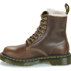 Outlet Dr. Martens - 1460 SERENA DARK KAKHI ORLEANS Marron