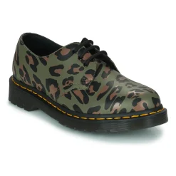 Clearance Dr. Martens - 1461 SMOOTH DISTORTED LEOPARD Kaki