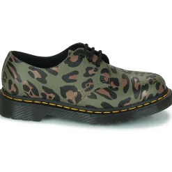 Clearance Dr. Martens - 1461 SMOOTH DISTORTED LEOPARD Kaki