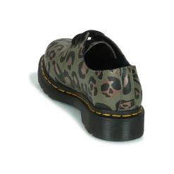 Clearance Dr. Martens - 1461 SMOOTH DISTORTED LEOPARD Kaki