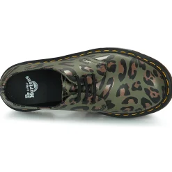 Clearance Dr. Martens - 1461 SMOOTH DISTORTED LEOPARD Kaki
