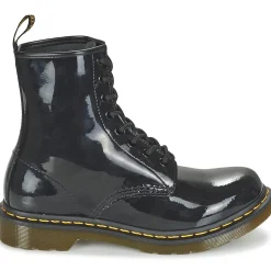 Outlet Dr. Martens - 1460 W BLACK PATENT LAMPER Noir
