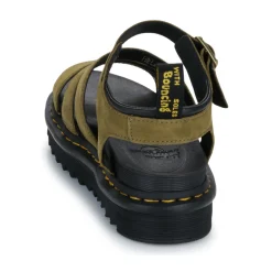 Best Dr. Martens - Blaire Muted Olive Tumbled Nubuck Taupe