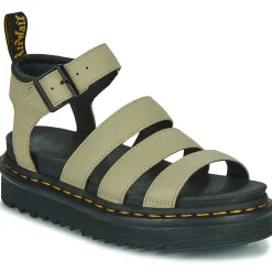 Hot Dr. Martens - BLAIRE OLIVE PISA Vert