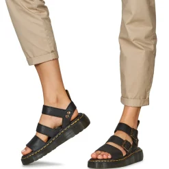 Clearance Dr. Martens - Gryphon Quad Black Pisa Noir