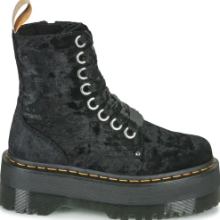 Online Dr. Martens - JADON BOOT MAX CRUSH VELVET NoirVelours