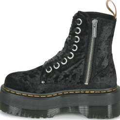 Online Dr. Martens - JADON BOOT MAX CRUSH VELVET NoirVelours
