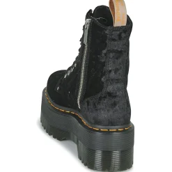 Online Dr. Martens - JADON BOOT MAX CRUSH VELVET NoirVelours