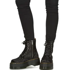 Online Dr. Martens - JADON BOOT MAX CRUSH VELVET NoirVelours