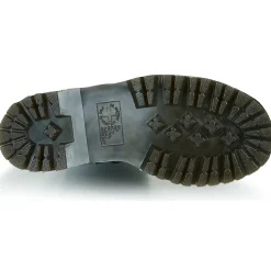 Online Dr. Martens - Jadon Charcoal Grey Burnished Waxy Pull Up Marron