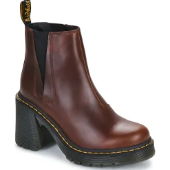 Clearance Dr. Martens - Spence Dark Brown Classic Pull Up Marron