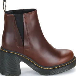 Clearance Dr. Martens - Spence Dark Brown Classic Pull Up Marron