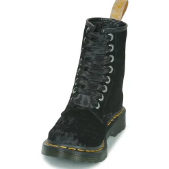 New Dr. Martens - VEGAN 1460 BLACK VELVET Noir