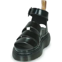 Clearance Dr. Martens - VEGAN CLARISSA BLACK OXFORD Noir