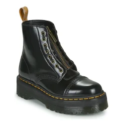 Discount Dr. Martens - VEGAN SINCLAIR BLACK OXFORD Noir