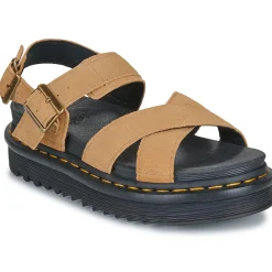 Outlet Dr. Martens - Voss II Sandal Tan Suede Marron