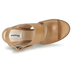 Dune London - CUPPED BLOCK HEEL SANDAL Beige