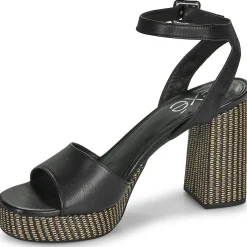 Exé Shoes - 691-ANCONA-LEATHER-BLACK Noir