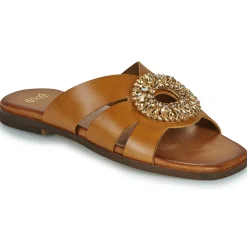 Outlet Exé Shoes - 565-NAXOS-LEATHER-TAN Cognac