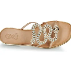 Exé Shoes - 543-ORO-LEATHER-NATURAL Beige