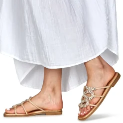 Exé Shoes - 543-ORO-LEATHER-NATURAL Beige