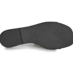 Best Exé Shoes - 556-ORO-RAFFIA-BLACK Noir