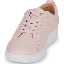 Best FitFlop - RALLY CANVAS TRAINERS Rose