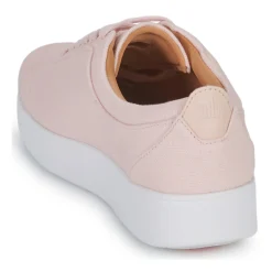 Best FitFlop - RALLY CANVAS TRAINERS Rose