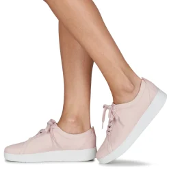 Best FitFlop - RALLY CANVAS TRAINERS Rose