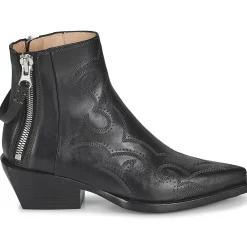 Freelance - CALAMITY 4 WEST DOUBLE ZIP BOOT Noir