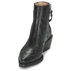 Freelance - CALAMITY 4 WEST DOUBLE ZIP BOOT Noir