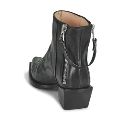 Freelance - CALAMITY 4 WEST DOUBLE ZIP BOOT Noir