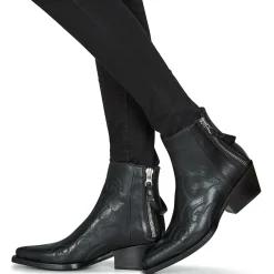 Freelance - CALAMITY 4 WEST DOUBLE ZIP BOOT Noir