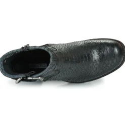 Discount Freelance - JUSTY 7 SMALL GERO BUCKLE Noir