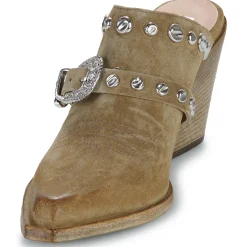 Outlet Fru.it - 8586-944-CUOIO-GREZZO-VELOUR-PLANET Kaki