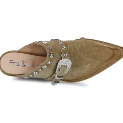 Outlet Fru.it - 8586-944-CUOIO-GREZZO-VELOUR-PLANET Kaki