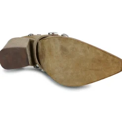 Outlet Fru.it - 8586-944-CUOIO-GREZZO-VELOUR-PLANET Kaki