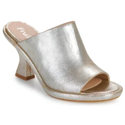 Sale Fru.it - 8752-669-CUOIO-NATURALE-TACCO-RICOP Argenté