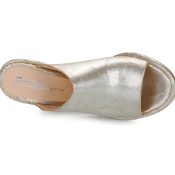 Sale Fru.it - 8752-669-CUOIO-NATURALE-TACCO-RICOP Argenté