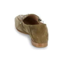 New Fru.it - 8679-586-CUOIO-NATURALE-VELOUR-PLANET Kaki