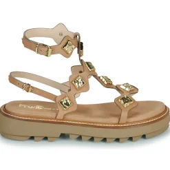 Outlet Fru.it - 9169-100-HELGA-TAUPE-TEXANO-LEGNO Camel