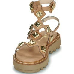 Outlet Fru.it - 9169-100-HELGA-TAUPE-TEXANO-LEGNO Camel