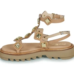 Outlet Fru.it - 9169-100-HELGA-TAUPE-TEXANO-LEGNO Camel