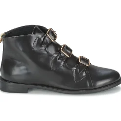 New F-Troupe - Triple Buckle Boot BLACK