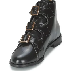 New F-Troupe - Triple Buckle Boot BLACK