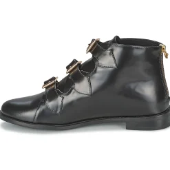 New F-Troupe - Triple Buckle Boot BLACK