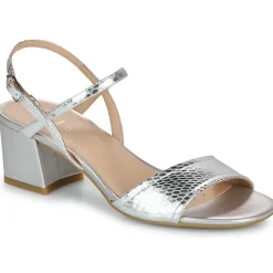 Discount Geox - D NEW ERAKLIA 50 Argenté