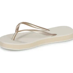 Best Havaianas - SLIM FLATFORM Beige